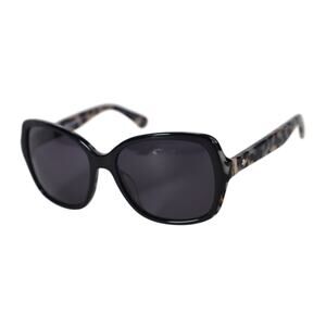 Kate Spade KARALYN Polarized Butterfly Sunglasses - Black Havana / Grey - NWT